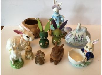 Easter Bunnies Collection Mixed Media