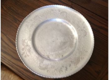 Wrought Aluminum Hand Forged Lazy Susan