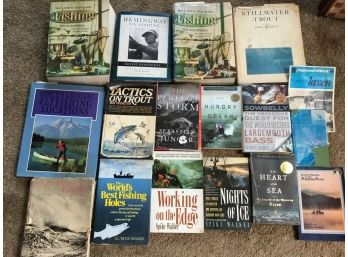 Group Of Fishing Books