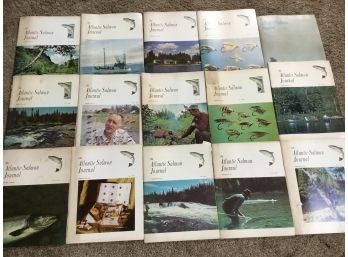 Vintage Atlantic Salmon Journals From 1970s Lot Of 15