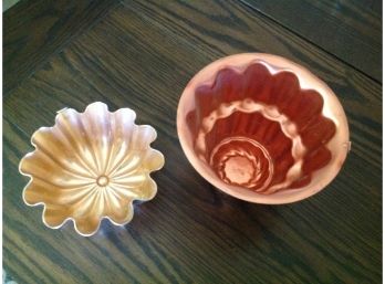 Two Copper Molds