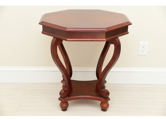 Rosewood Octagonal Side Table By Bombay Co