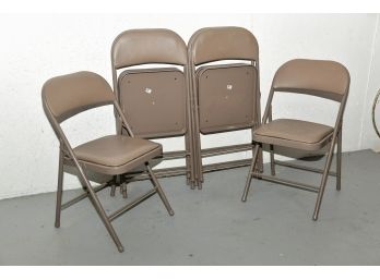 Set Of 6 Metal Folding Chairs - Lot 2