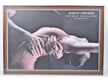 1976 'Hands' Offset Lithograph By Harvey Edwards