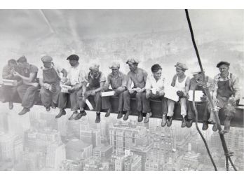 Unframed 'New York - Lunch Atop A Skyscraper' Poster Board Print By Charles C. Ebbets