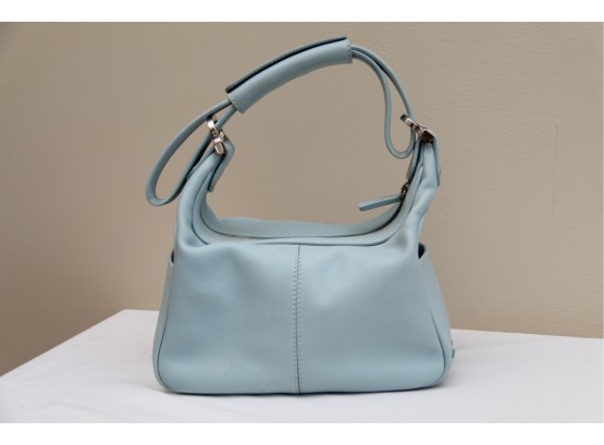A Tods Light Blue Handbag