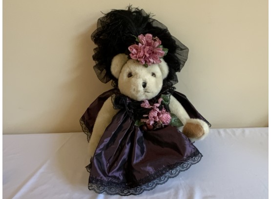 A Russian Teddy Bear In Traditional Russian Dress