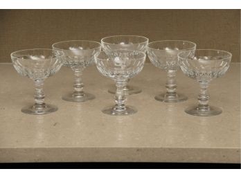 A Set Of Six Villeroy And Bach Dessert Glasses