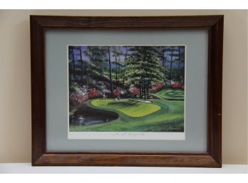 11th Hole At Augusta Framed Print