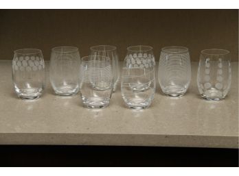 Set Of 8 Mikasa Drinking Glasses
