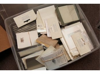 An Assortment Of Table Card Stock