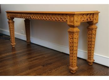 A Maple Console Table