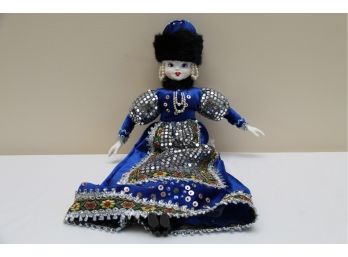 A Russian Porcelain Doll