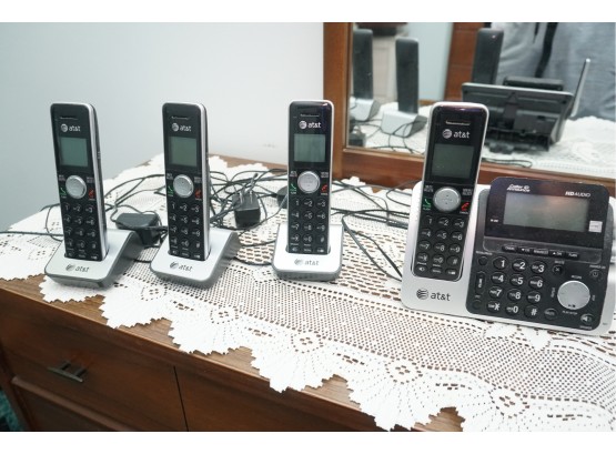 Group Of 4 AT&T Home Phones