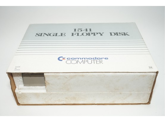 Single Floppy Disc Commodore Computer