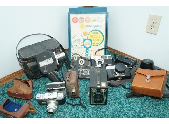 Vintage Lot Of Camera Equipment