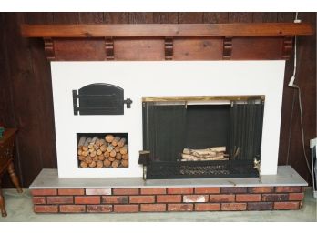 Custom Faux Fireplace