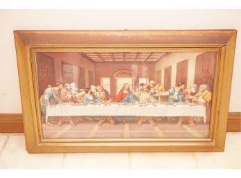 Framed Print Of The Last Supper