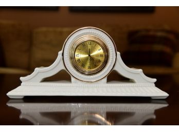 A Lenox Timely Traditions Twilight Mantle Clock