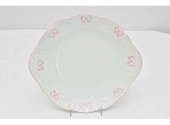 Vista Alegre Ruban Pink Platter
