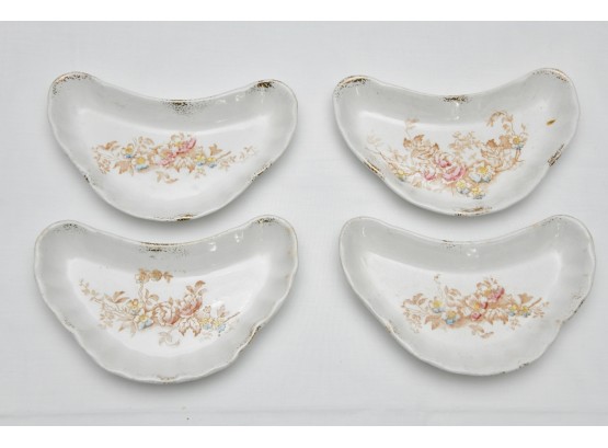 Set Of 4 Crescent Serving Dishes By East Liverpool Potteries