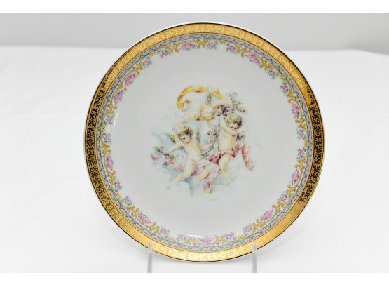 Limoges Porcelain Angel Plate
