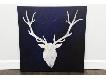 Antlers, Paint On Canvas