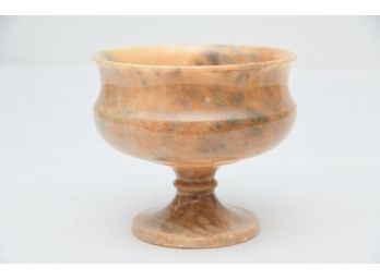 Polished Glass Footed Serving Bowl - READ