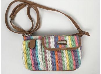 Rosetti Colorful Straw Handbag