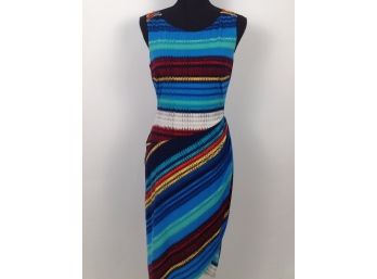 Rafaella Colorful Dress Size Small  NEW