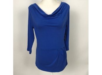 Strazz Royal Blue Top Size Small New With Tags