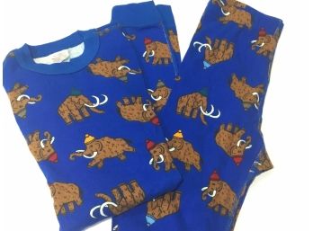 Hanna Anderson Boys Pajamas Elephants Size 10 New With Tags