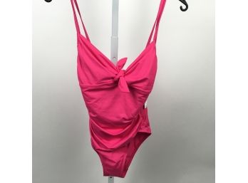DKNY One Piece Fuchsia Swimsuit  Size 10 New With Tags