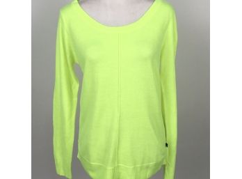 Nicki Minaj Neon Green Knit Sweater Size L