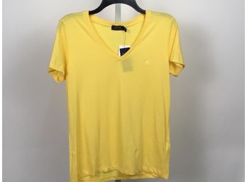 Polo Ralph Lauren Yellow T-shirt Size L New With Tags