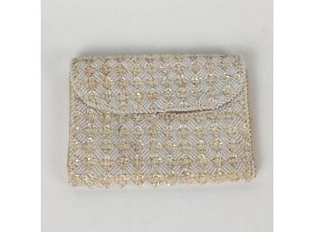 Vintage Small Beaded Clutch