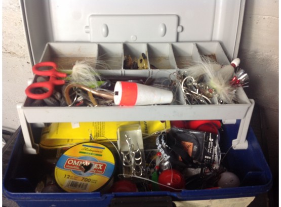 Flambau Tackle Box With Fishing Gear