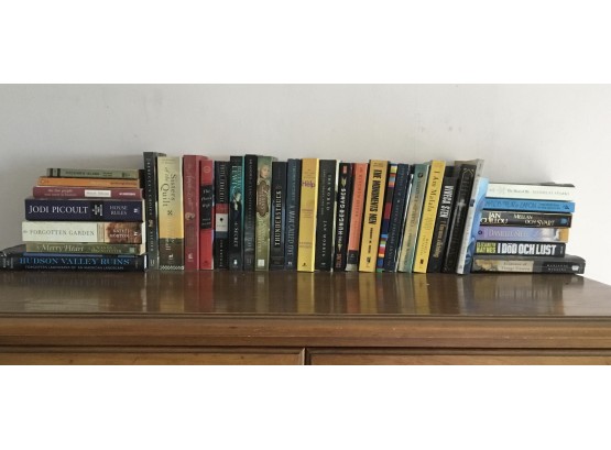 Books Mostly Fiction & Non-fiction Over 35 Books