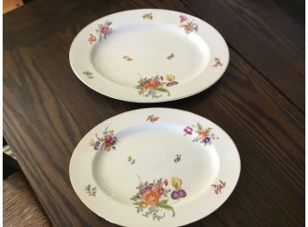 Pair Of Rosenthal Platters