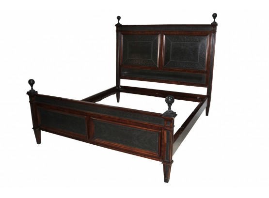 Theodore Alexander Armoury Collection King Sized Bed Frame  Paid $5700