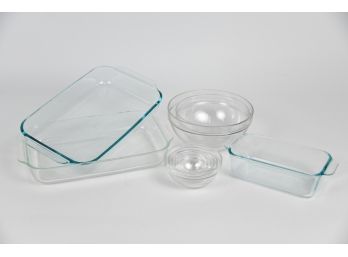 Glass Mixing Bowls  & Bakeware Inc. Pyrex