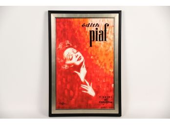 Edith Piaf Vintage Arte Framed Poster