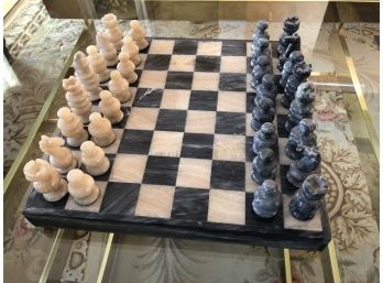 Marble Chess & Backgammon Set