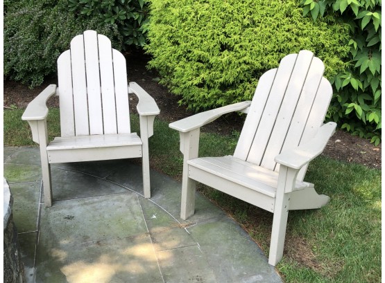 Pair Of Adirondack Chairs (Set 1 Of 2)