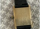 Cartier Vintage Ladies Tank Watch 18K Gold Electroplated Hand Winding