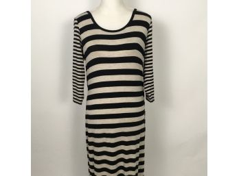 Calvin Klein Striped Maxi Dress Size 8