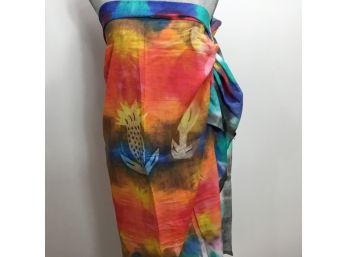 Colorful Cover-up Wrap
