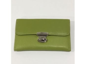 WW&Y Green Wallet New With Tags