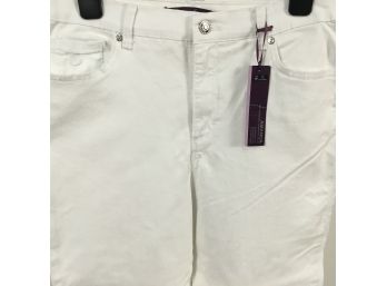 Gloria Vanderbilt Amanda White Jeans Size 10 New With Tags