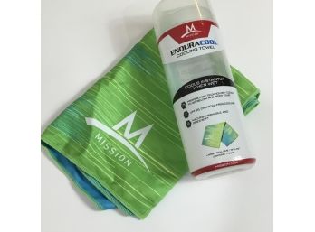 Mission EnduraCool Cooling Towel New In Container